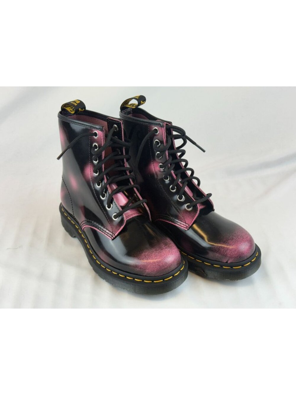 Dr. Martens 1460 8 Eye Boot Womens Pink Arcadia Doc Martens - Size 5 US
